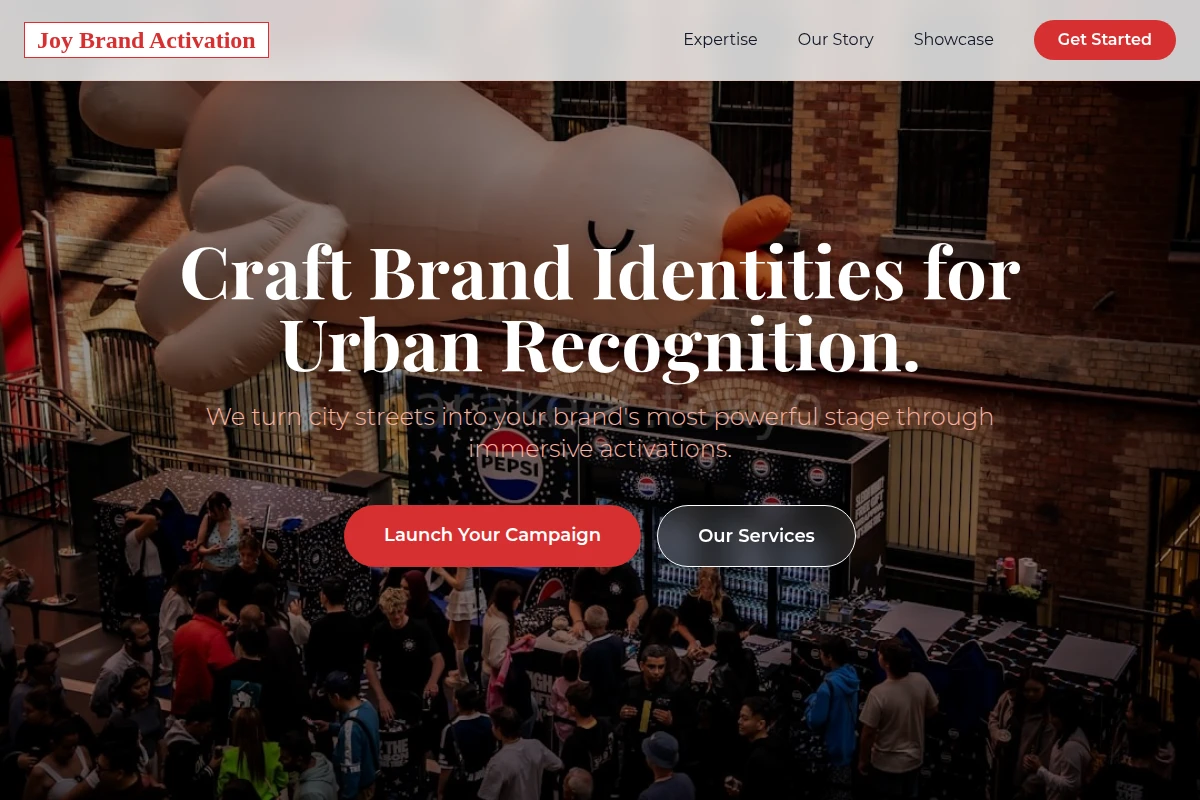 Joy Brand Activation