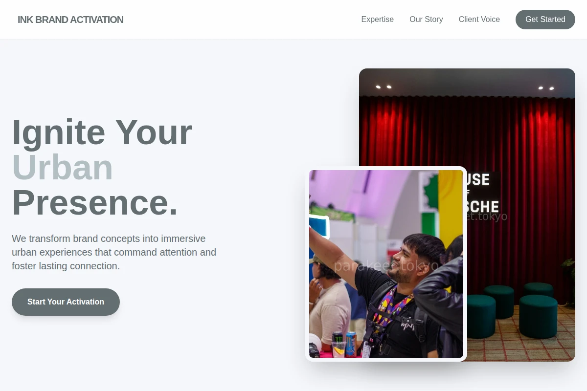 Ink Brand Activation