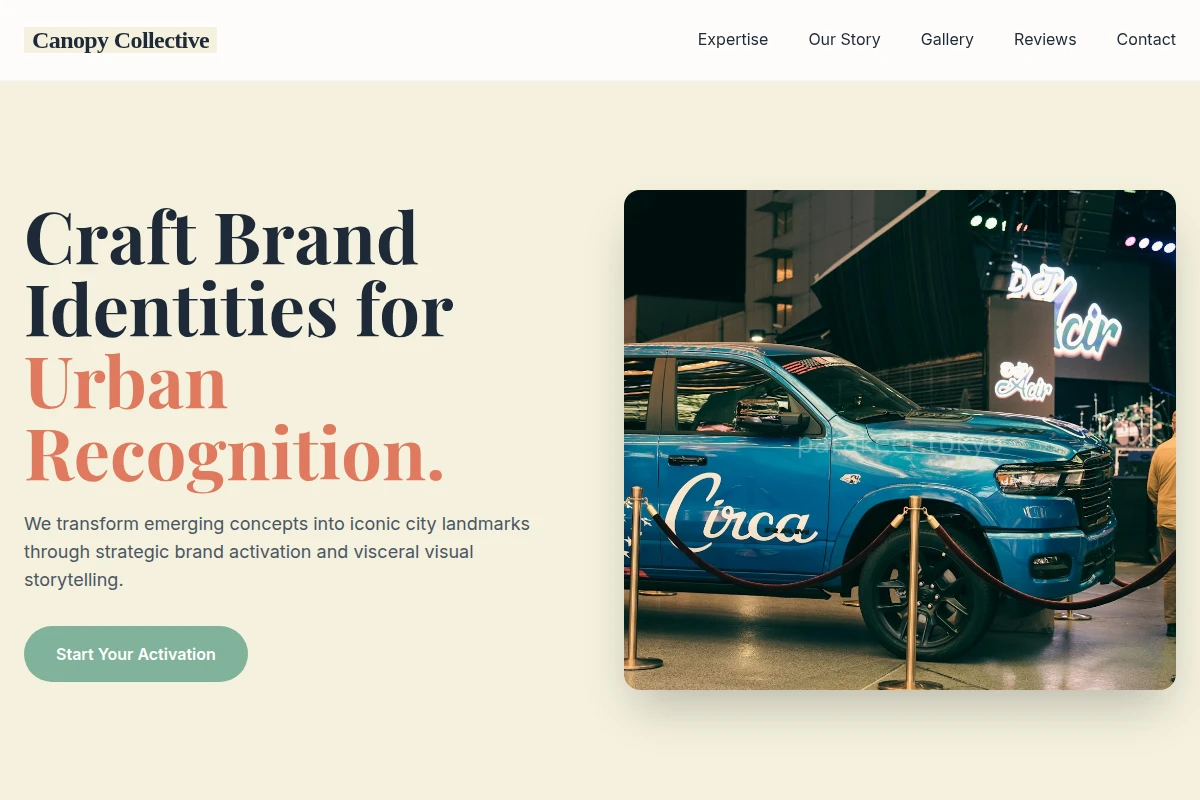 Light Brand Activation