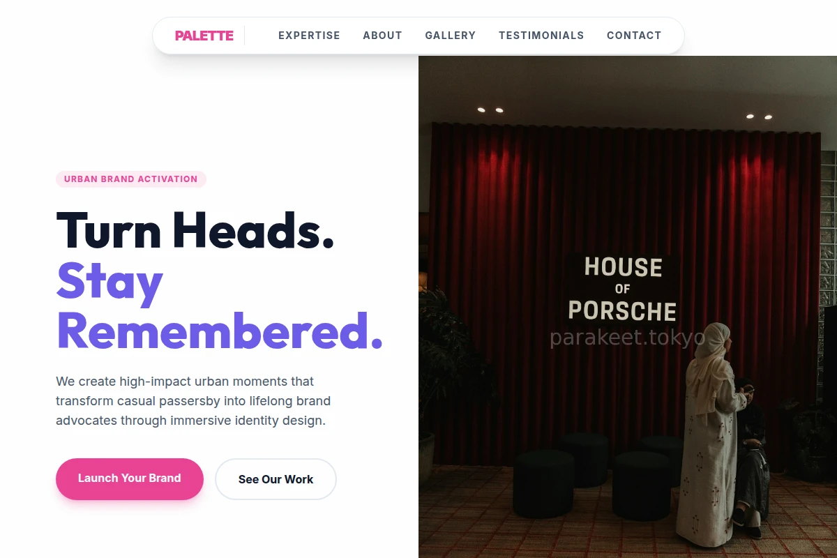 Palette Brand Activation