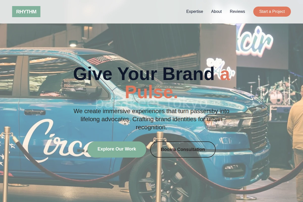 Rhythm Brand Activation