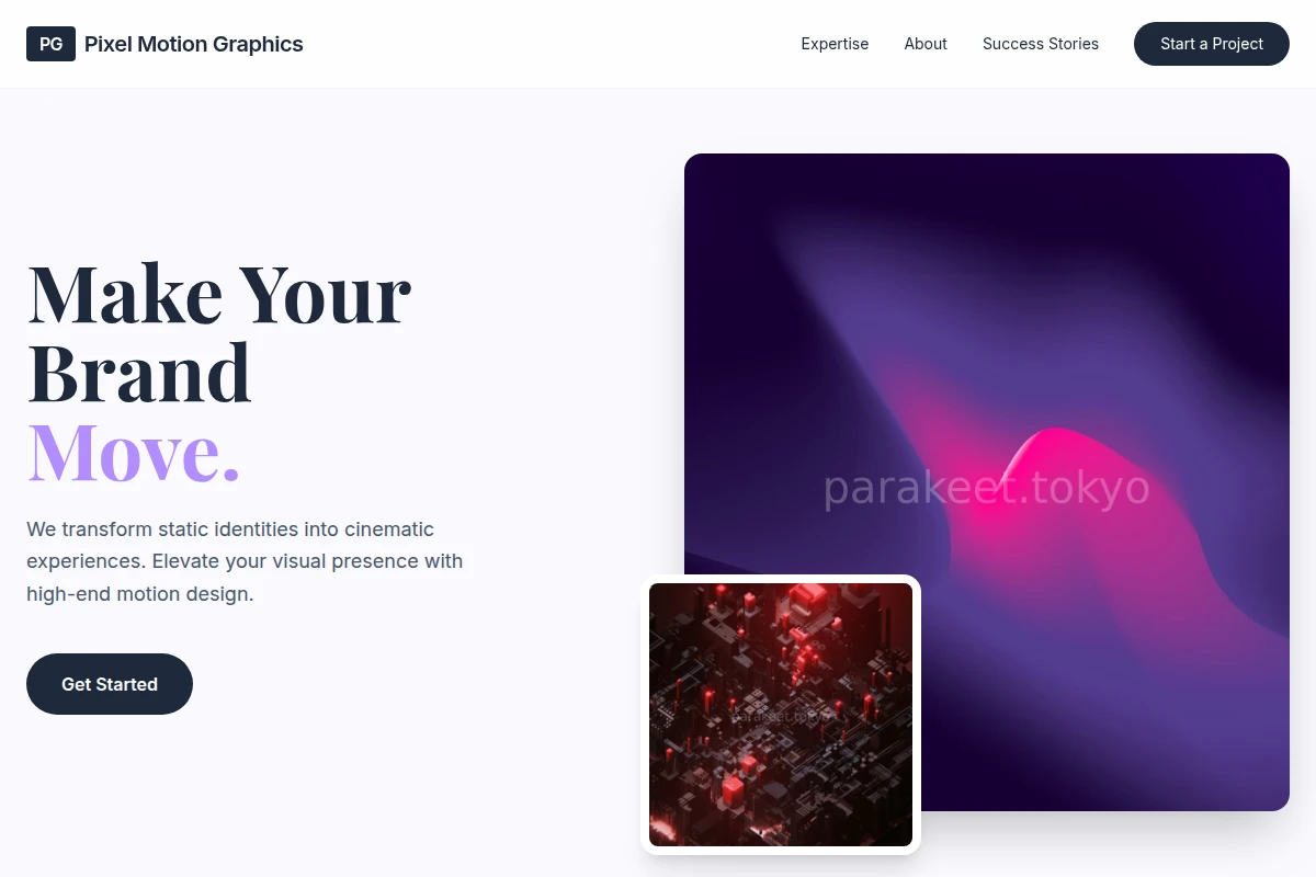 Pixel Motion Graphics