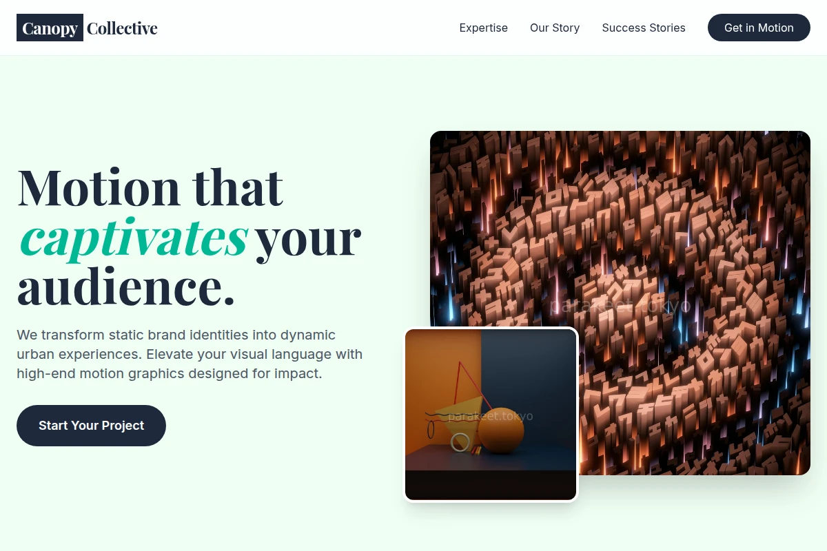 Canvas Motion Graphics
