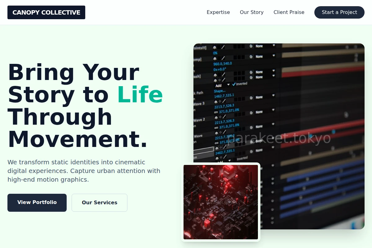 Layout Motion Graphics