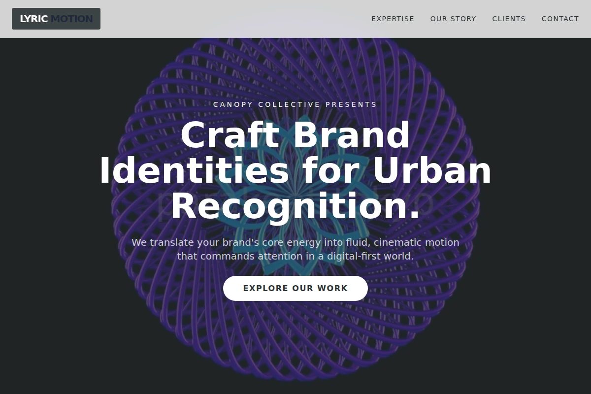 Lyric Motion Graphics