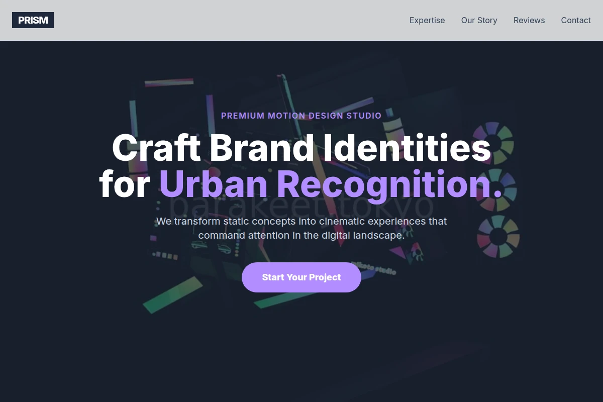 Prism Motion Graphics